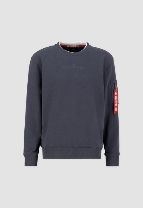 Alpha Industries Double Layer Sweater Greyblack